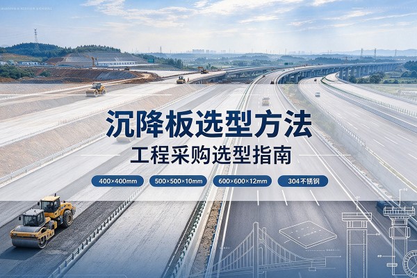 平鲁沉降板选择方法