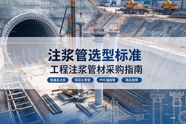 平鲁注浆管选型标准