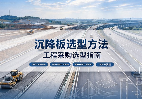 平鲁沉降板选择方法
