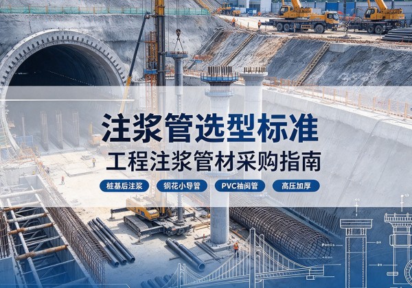 平鲁注浆管选型标准